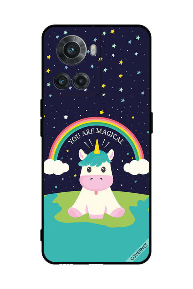 غطاء حماية لهاتف OnePlus 10R بتصميم وحيد القرن السحري