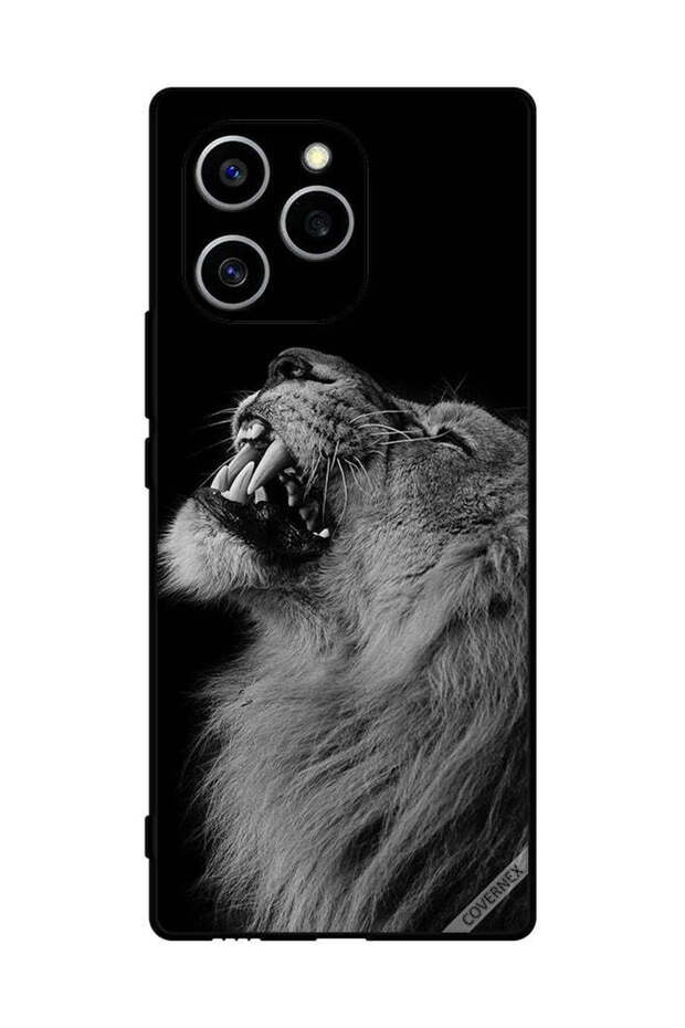 غطاء حماية لهاتف Honor 60 SE - الأسد المبهج