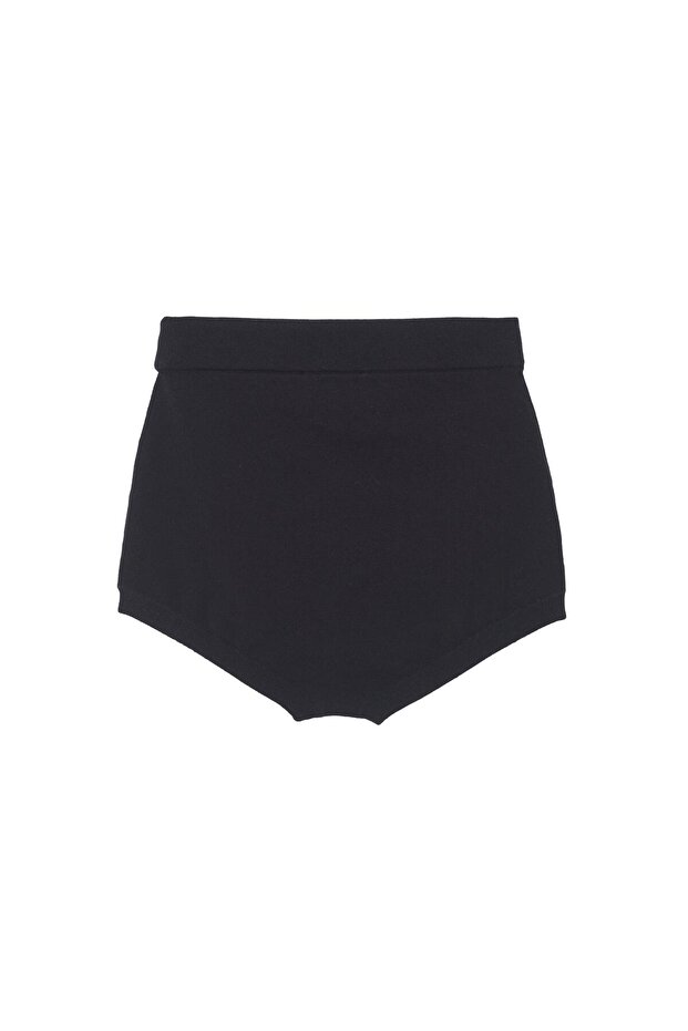 Siyah Triko Boxer Şort - 3