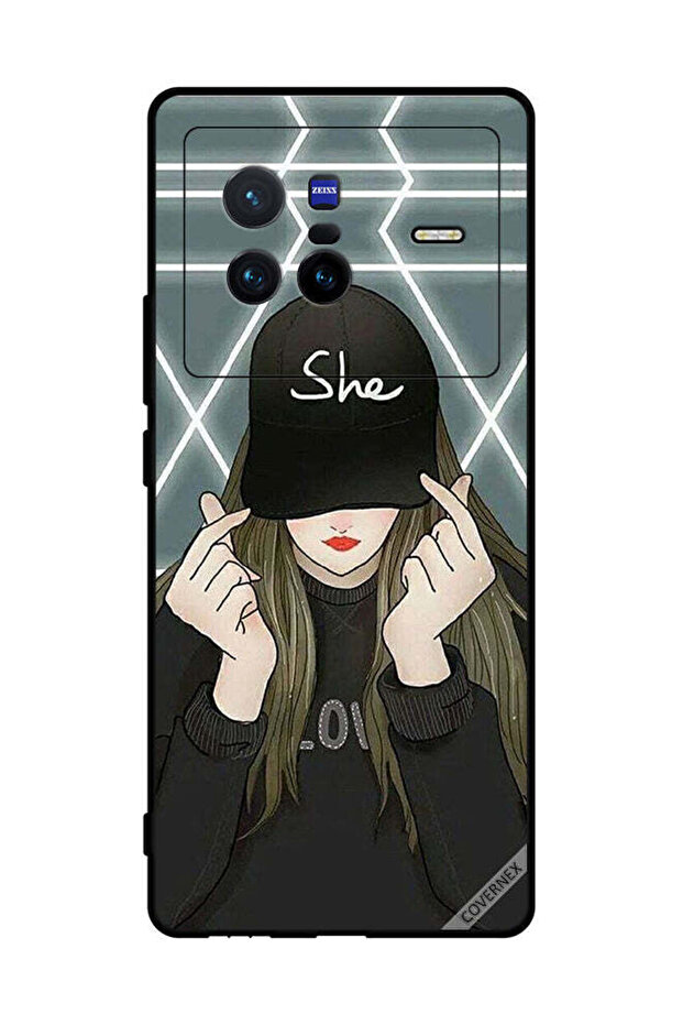 غطاء حماية لهاتف فيفو X80 She On Cap