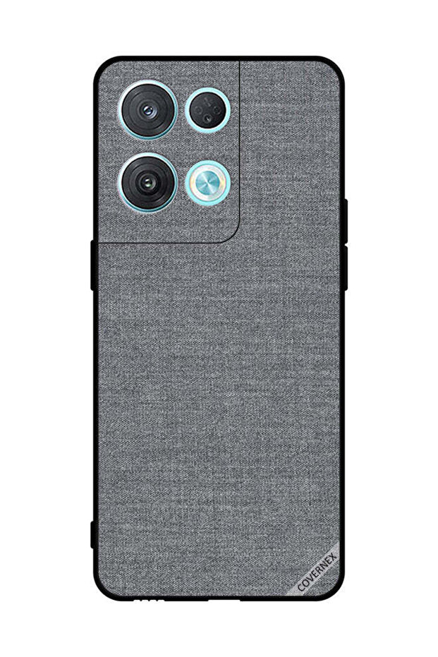 غطاء حماية لهاتف Oppo Reno8 Pro بنمط قماشي
