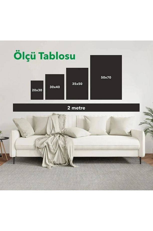 Mekanlarınıza Şıklık Katacak Bohem Tablo - Üçlü tablo - 4