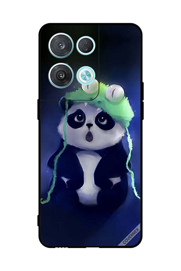 غطاء حماية لهاتف Oppo Reno8 Pro Panda بتصميم Cap
