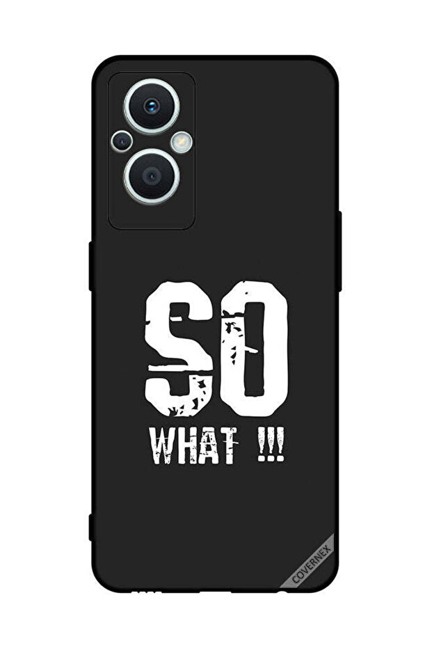 غطاء حماية لهاتف Oppo Reno 7 Lite So What