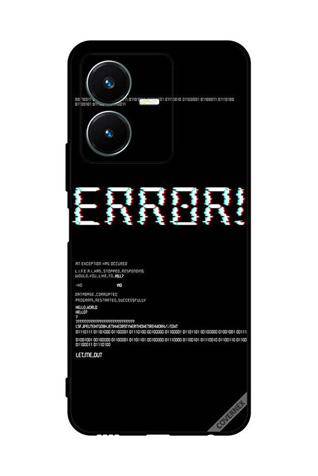 غطاء حماية لهاتف vivo Y22 Error