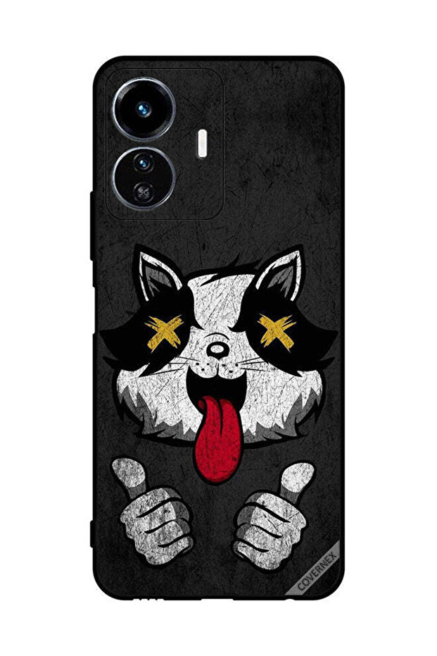 غطاء حماية لهاتف vivo Y77e Marshmallow Cat