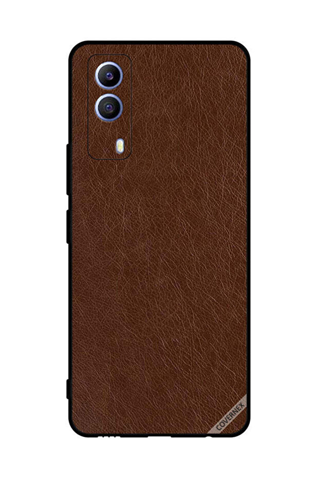 غطاء حماية جلدي لهاتف vivo T1x