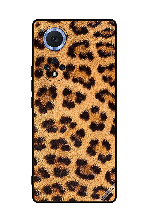 Protective Case Cover For Honor 50 Pro Leopard Pattern - 1