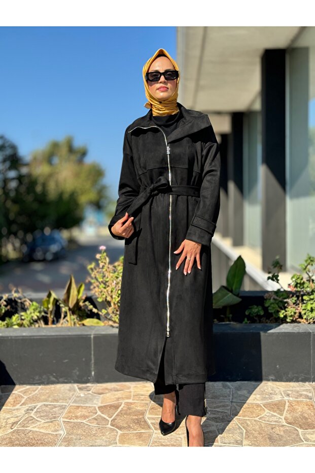 Süet Pardesü 36405 - 1