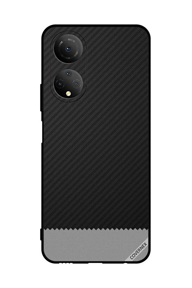 غطاء حماية لهاتف Honor X7 بنقشة شرائط