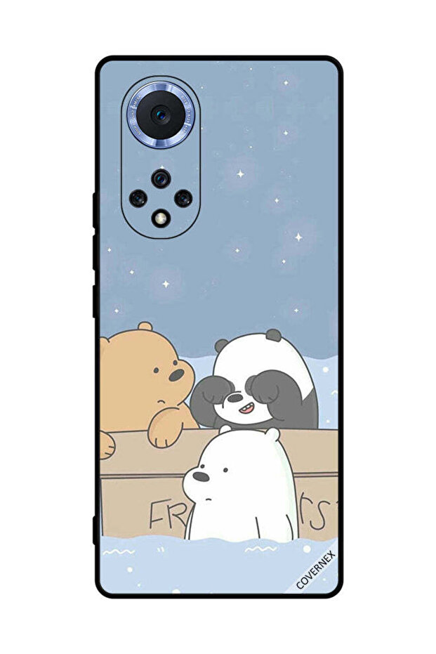 غطاء حماية لهاتف Honor 50 Pro Bear Friends