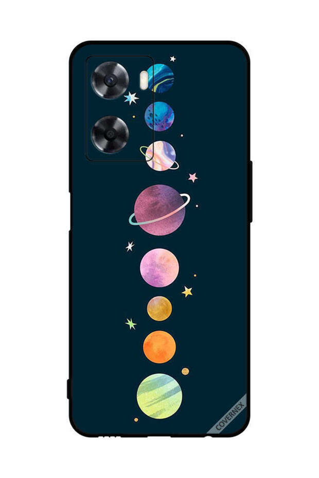 غطاء حماية لهاتف Oppo A77 4G - الفضاء والنجوم