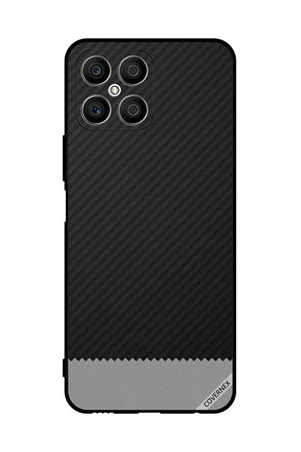 غطاء حماية لهاتف Honor X8 بنقشة شرائط