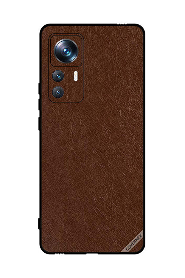 غطاء حماية لهاتف Xiaomi 12T Pro بنمط جلدي