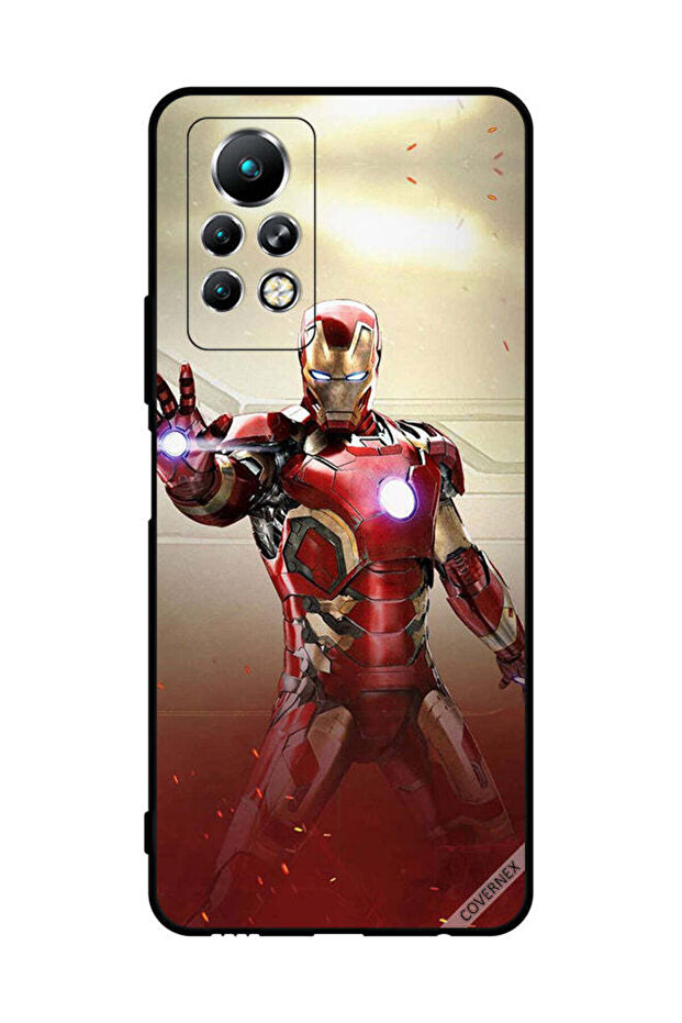 غطاء حماية لجهاز Infinix Note 11 Pro Iron Man Defense