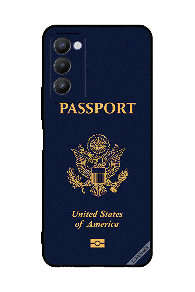 غطاء حماية لهاتف Tecno Camon 18 USA Passport