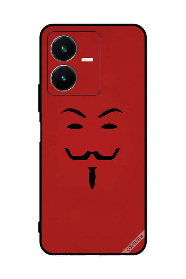 غطاء حماية لهاتف Vivo Y22s Vendetta Vector Art