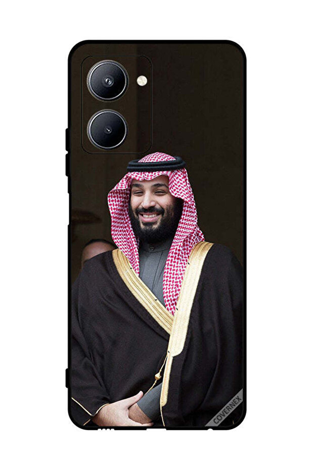 غطاء حماية لهاتف Realme C33 محمد بن سلمان مبتسمًا