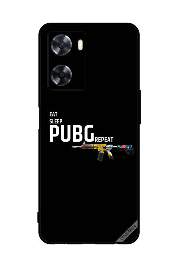 غطاء حماية لهاتف Oppo A77s، تناول الطعام، النوم، تكرار لعبة Pubg