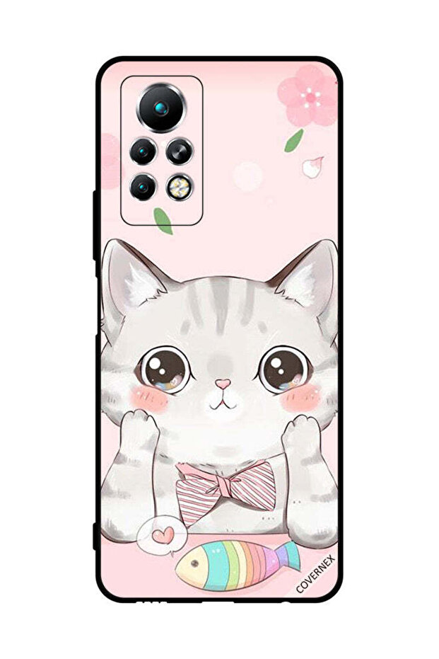 غطاء حماية لهاتف Infinix Note 11 Pro Cat And Fish
