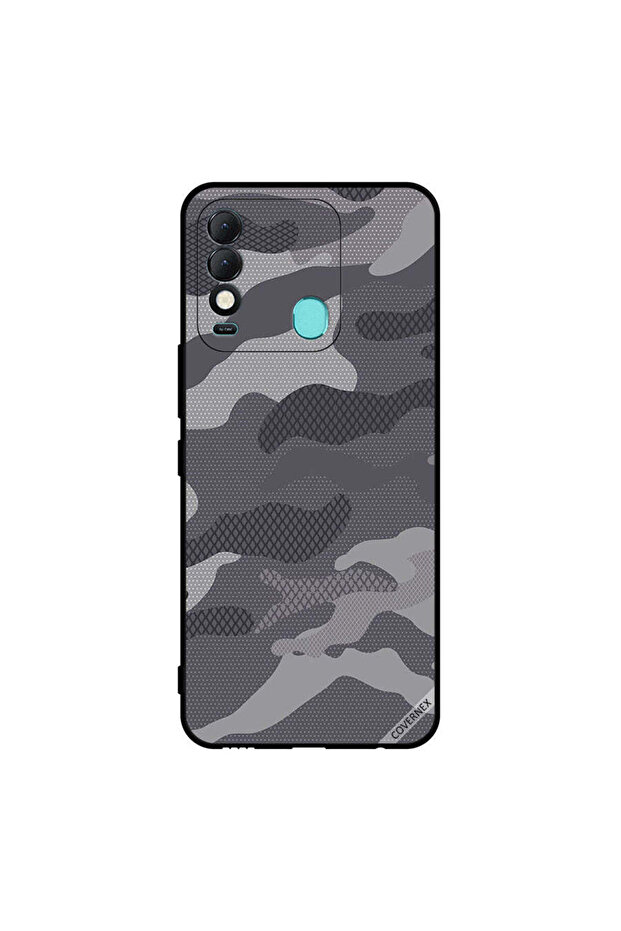 غطاء حماية لهاتف تكنو سبارك 8 بنمط كوماندو - 1