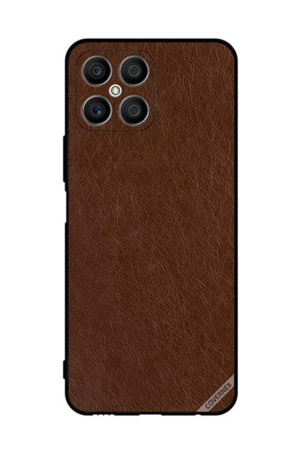 غطاء حماية جلدي لهاتف Honor X8