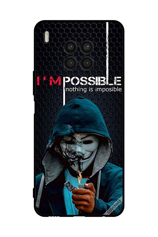 غطاء حماية لهاتف Honor 50 lite أنا ممكن، لا شيء مستحيل