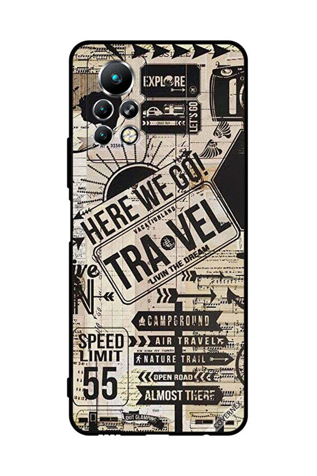 غطاء حماية لهاتف Infinix Note 11 Pro Here We Go Travel