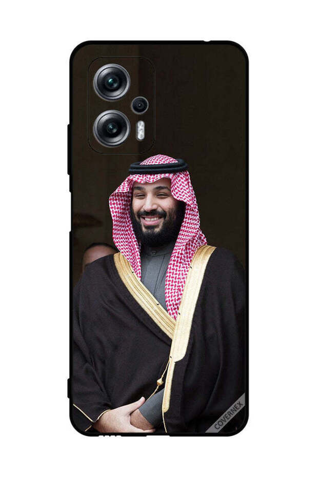 غطاء حماية لهاتف شاومي ريدمي نوت 11تي برو محمد بن سلمان مبتسمًا