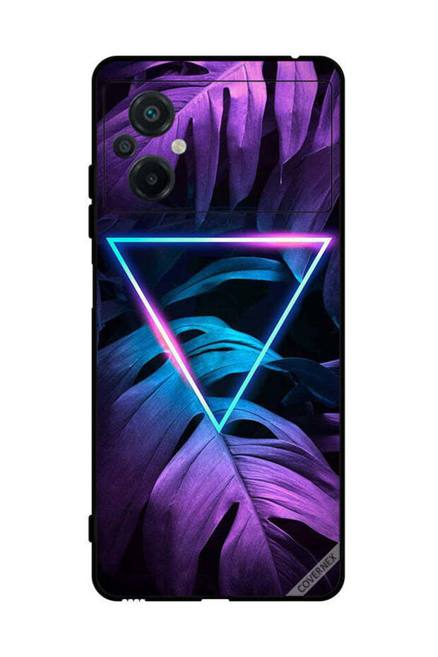 غطاء حماية لهاتف Xiaomi Poco M5 4G مثلث الإضاءة