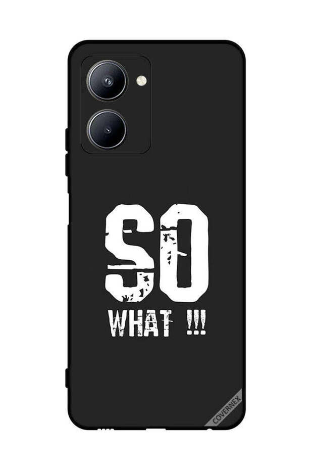 غطاء حماية لهاتف Realme C33 So What