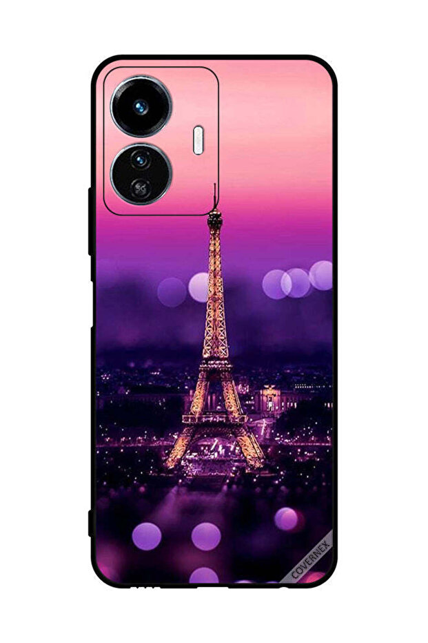 غطاء حماية لهاتف vivo Y77e - برج إيفل