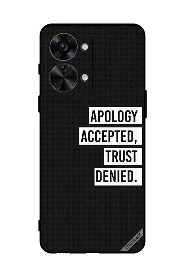 غطاء حماية لهاتف OnePlus NORD 2T اعتذار مقبول ثقة مرفوضة