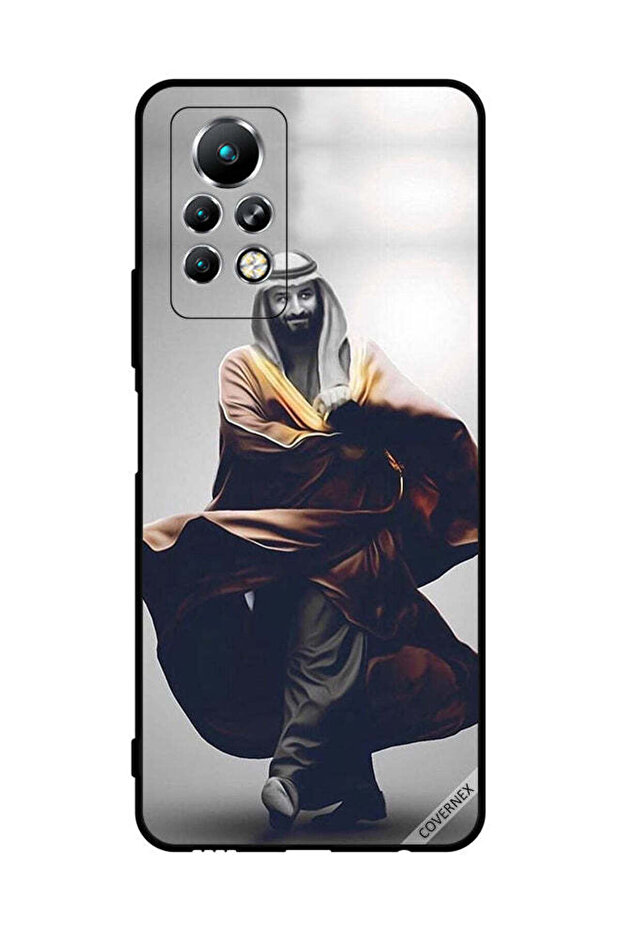 غطاء حماية لجهاز انفينيكس نوت 11 برو محمد بن سلمان يمشي