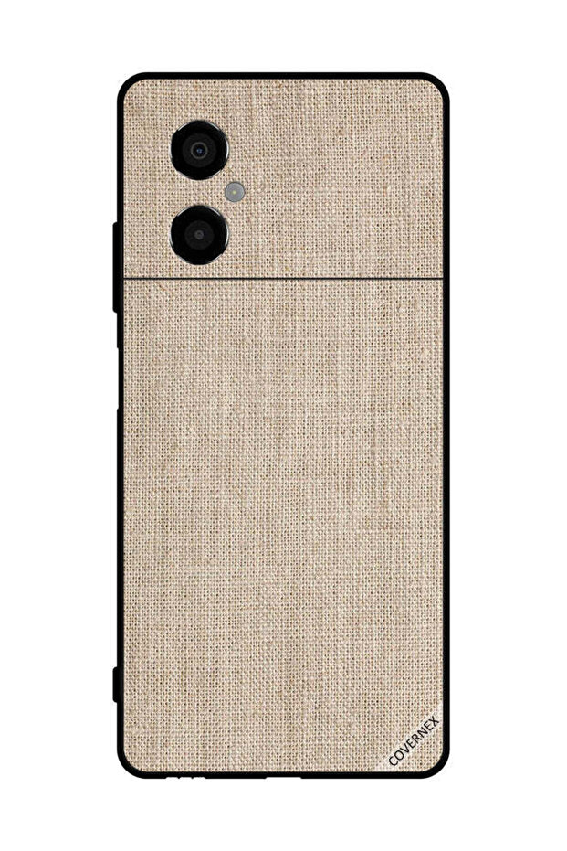 غطاء حماية لهاتف Xiaomi Poco M4 5G مصنوع من القماش