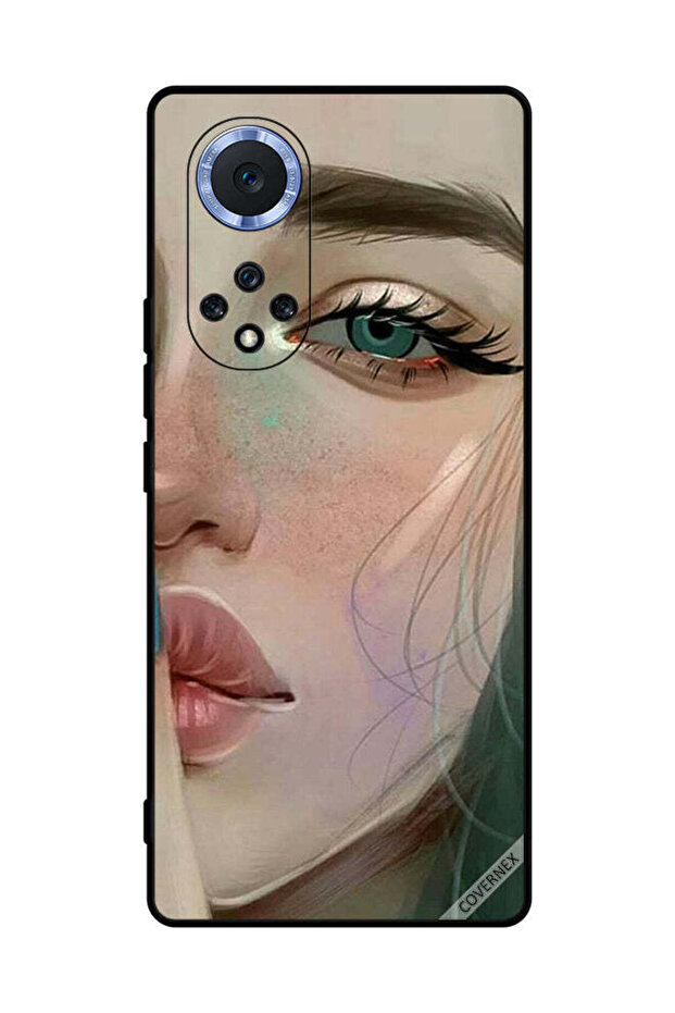 غطاء حماية لهاتف Honor 50 Pro، ششش، إنها حزينة