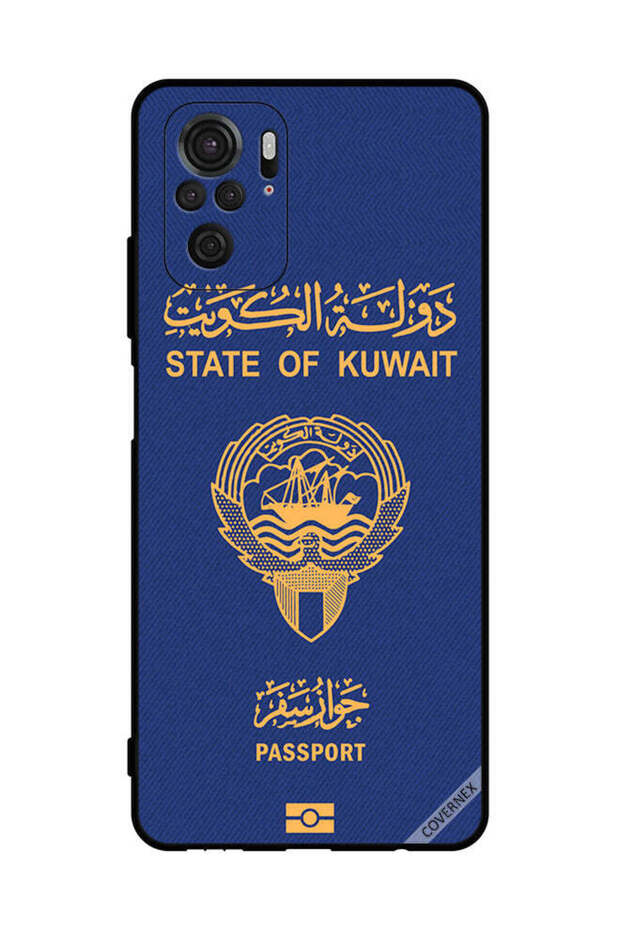 غطاء حماية لهاتف شاومي ريدمي نوت 10 4G جواز سفر الكويت