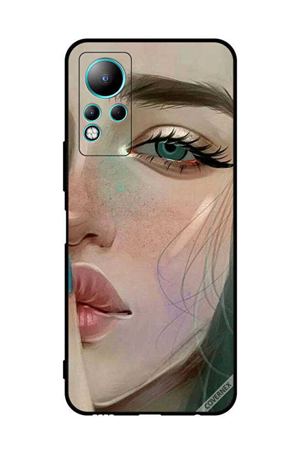 غطاء حماية لهاتف Infinix Note 11، ششش، إنها حزينة