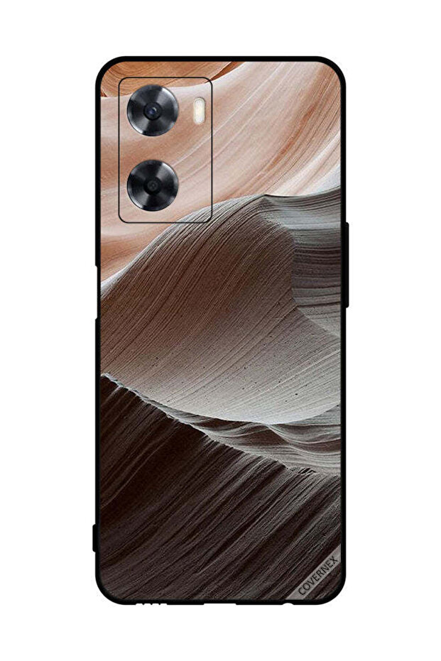 غطاء حماية لهاتف Oppo A57s - جبال رملية