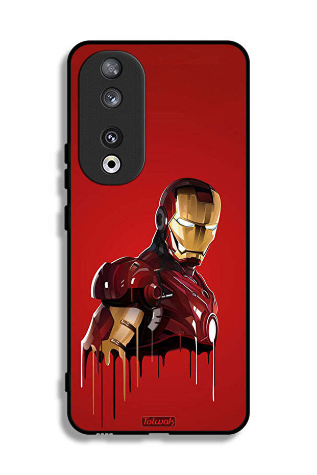 غطاء حماية لهاتف Honor 90 برسومات الرجل الحديدي