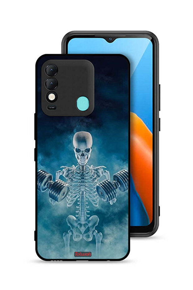 Tecno Spark 8 Protective Case Cover No Pain No Gain Pose