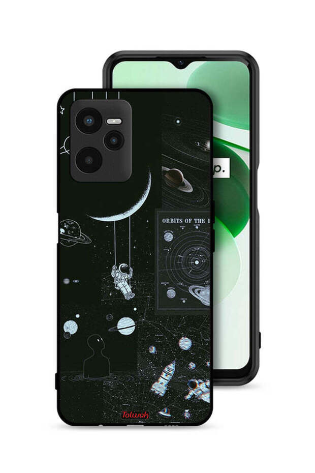 غطاء حماية لجهاز Realme C35 - مدارات الكواكب