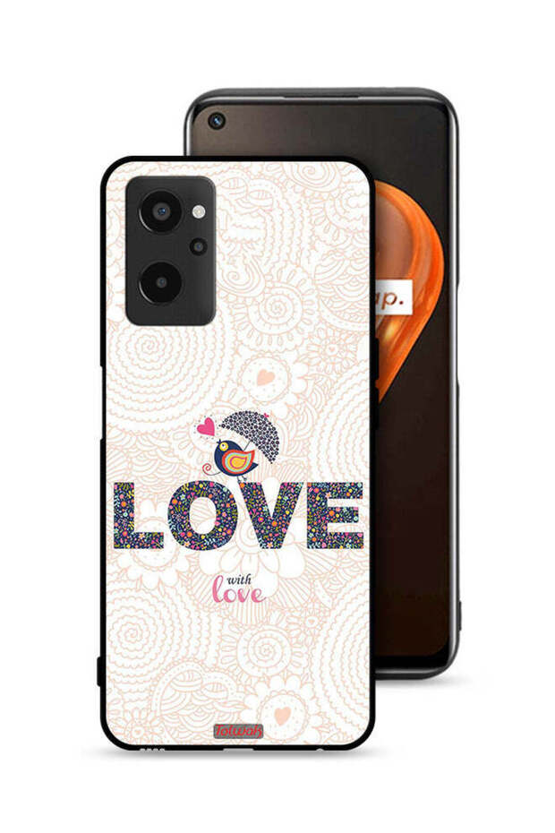Realme 9i 4G Protective Case Cover Love With Love