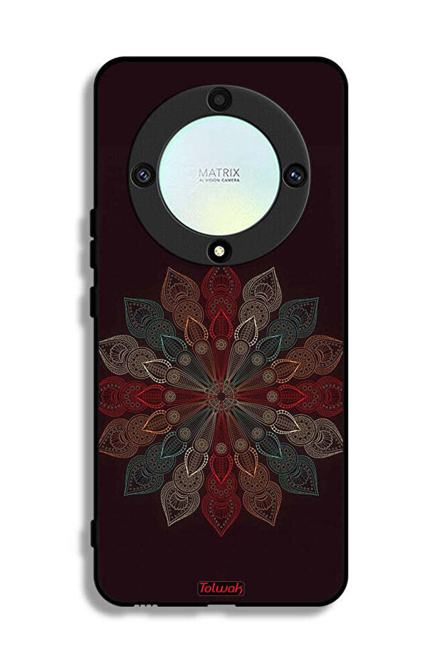 Honor X9a Protective Case Cover Mandala Flower Art