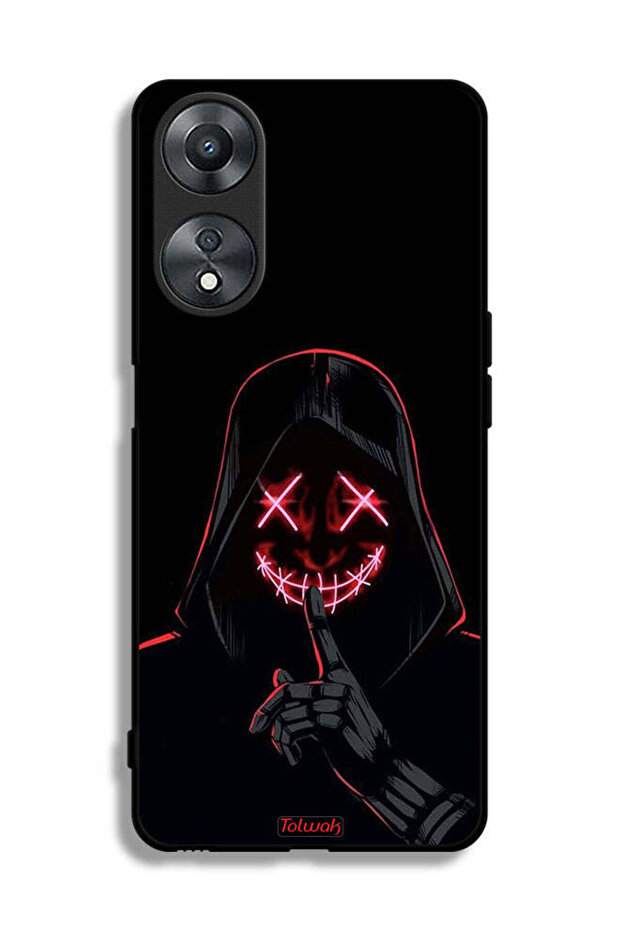 غطاء حماية لهاتف Oppo A58 5G بلون مارشميلو