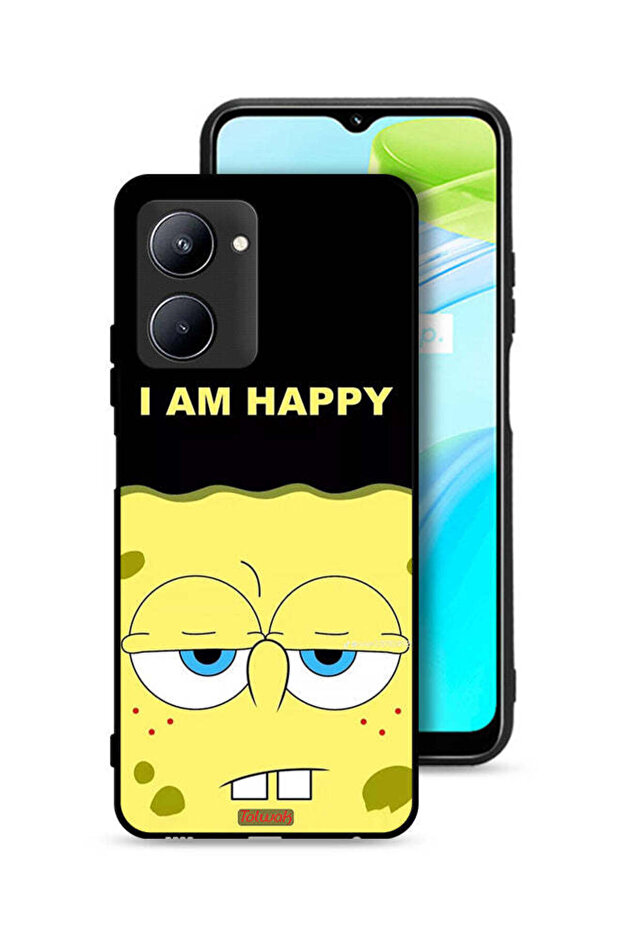 Realme C33 Protective Case Cover I Am Happy
