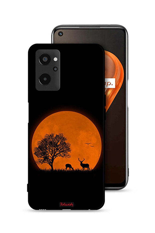 Realme 9i 4G Protective Case Cover Evening Moon Art