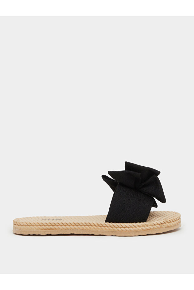 Bow Detail Flat Sandals