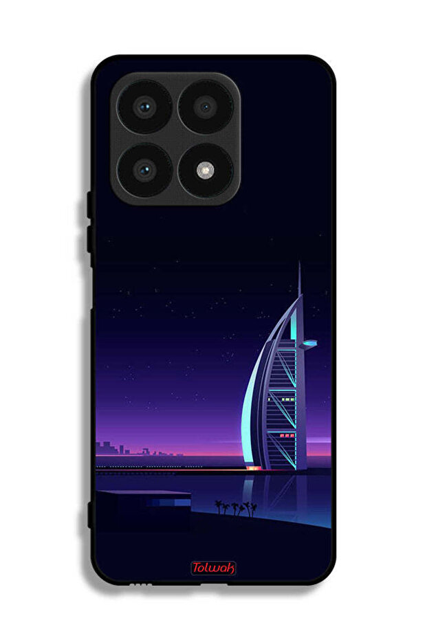 غطاء حماية لهاتف Honor X8a - برج العرب - فن رقمي