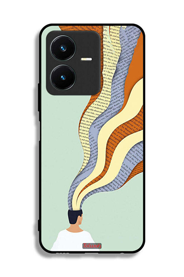 غطاء حماية Vivo Y22 مع رسمة Data In Mind Art
